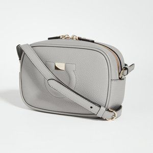 NWT $730 Salvatore Ferragamo Gancini City Leather